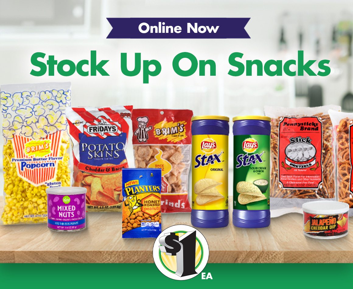 Shop $1 Snacks for Your Home