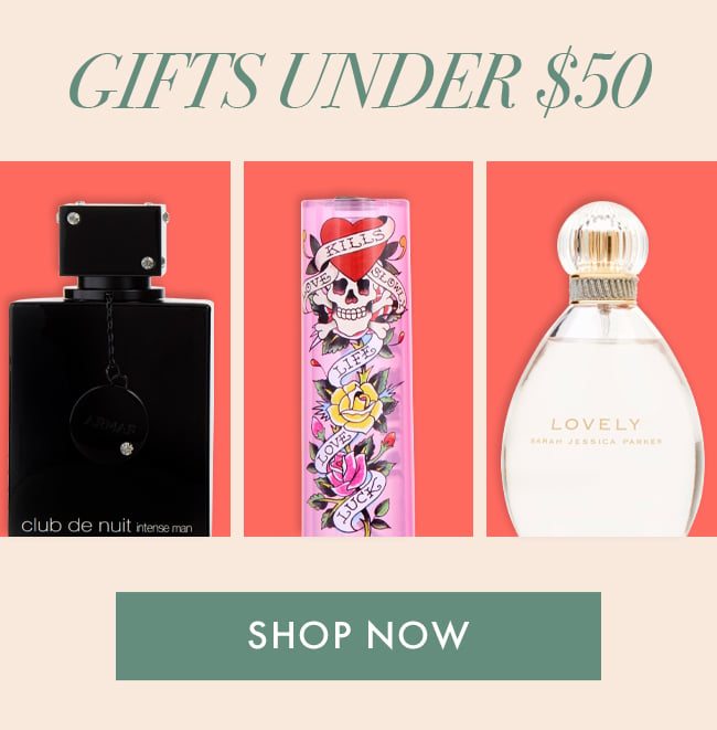 Gifts Under $50. Shop Now