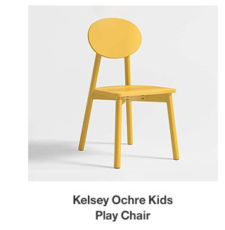 Kelsey Ochre Play Chair