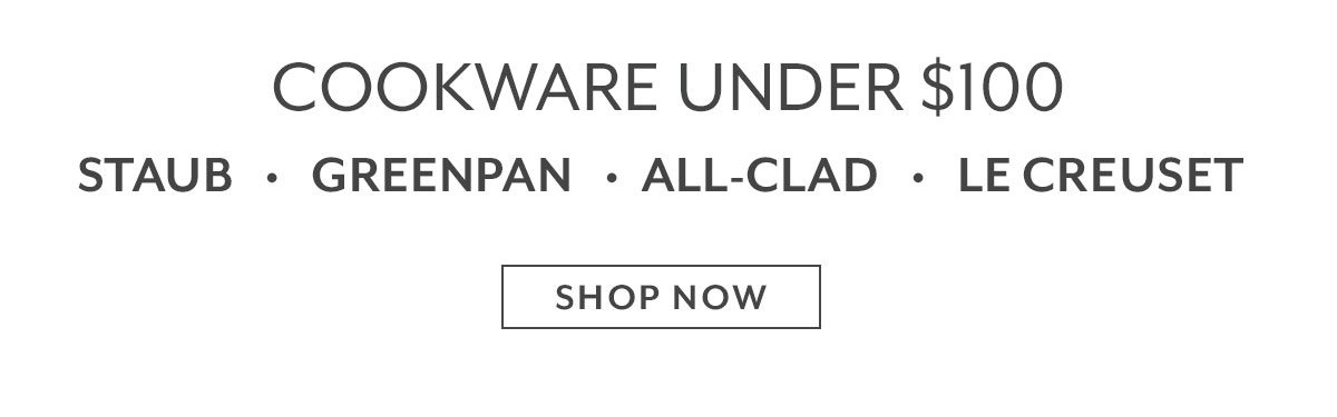 Cookware under 100