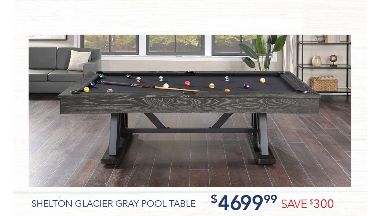 Shelton-glacier-gray-pool-table