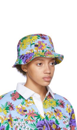 Noah - Multicolor Floral Rugby Bucket Hat