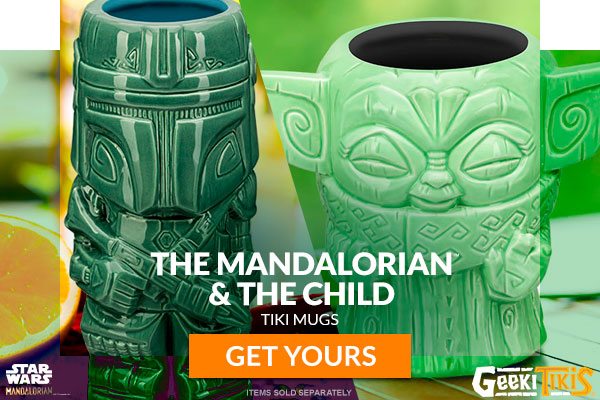 The Mandalorian & The Child (Force Pose) Tiki Mugs