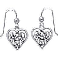 Celtic Heart Earrings