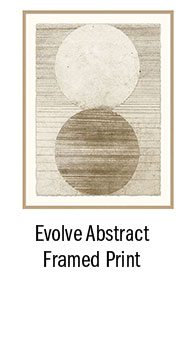 Evolve Abstract Framed Print