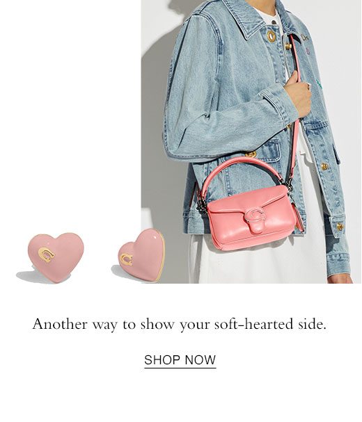 Another way to show your soft-hearted side. SHOP NOW