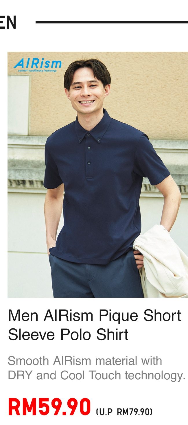 AIRISM PIQUE POLO SHIRT