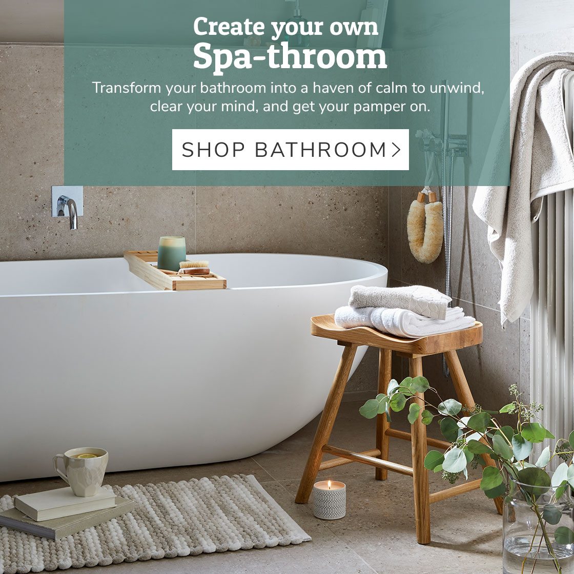 Create your own spa-throom 