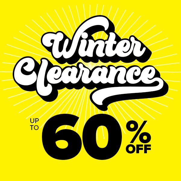 Winter Clearance Up to 60% Off