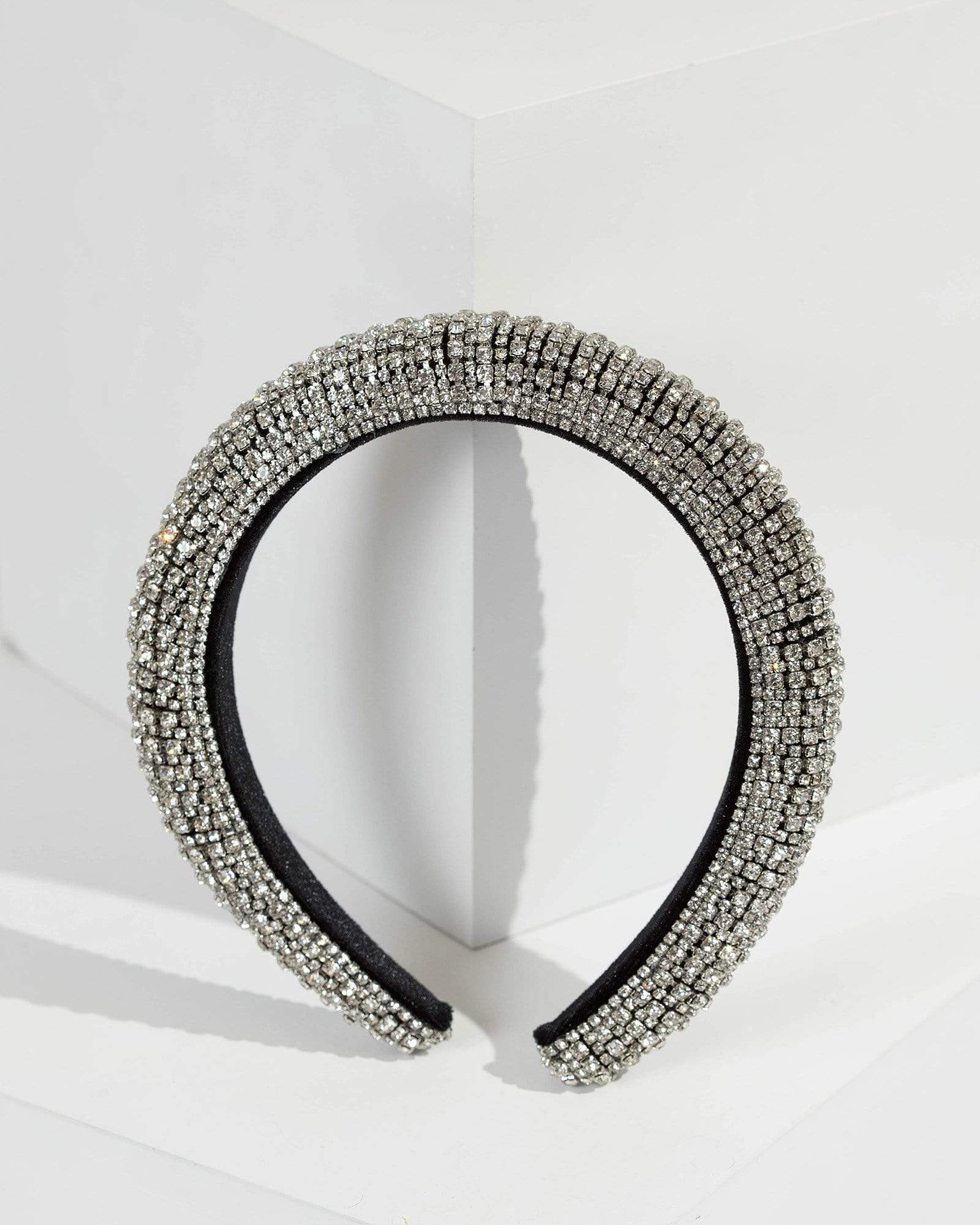 Image of Multi Colour Crystal Embellished Headband