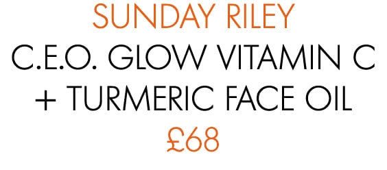 SUNDAY RILEY C.E.O. GLOW VITAMIN C + TURMERIC FACE OIL £68