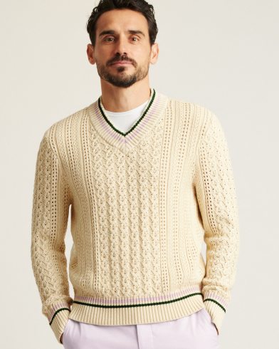 Cotton Cashmere Cricket Sweater