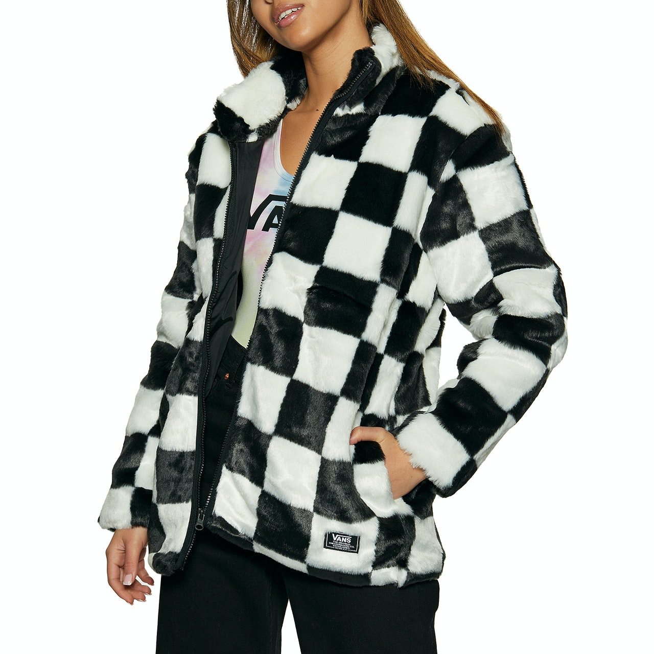 Vans Natalie Womens Fleece - Checkerboard