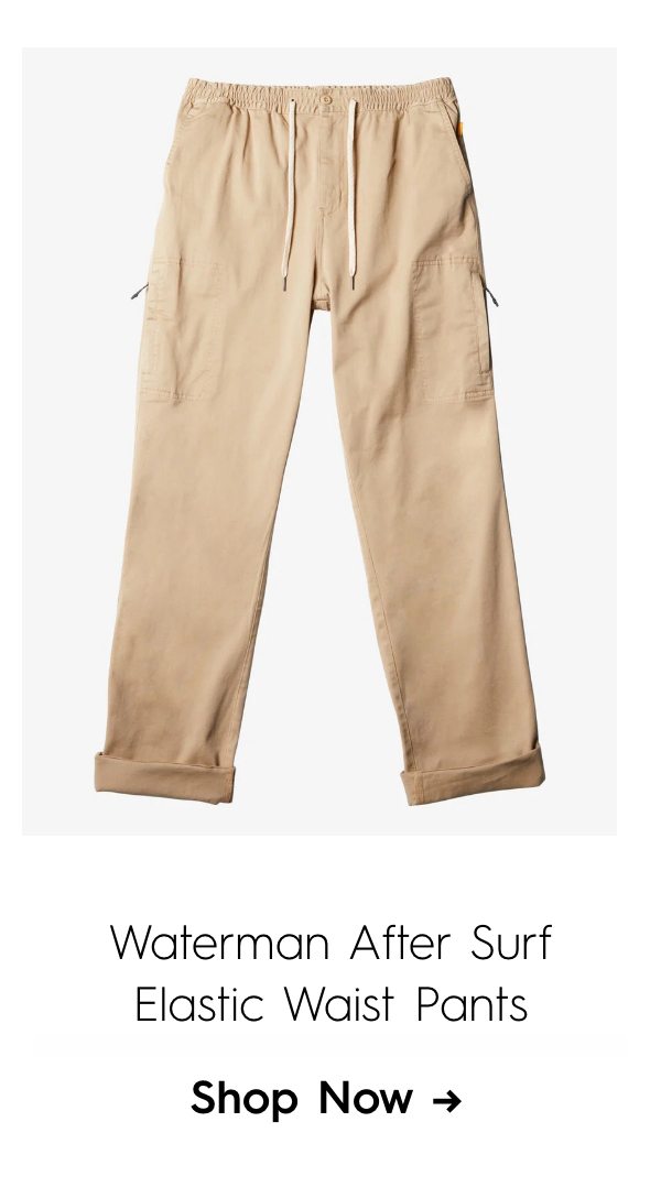 Waterman After Surf Elastic Waist Pants