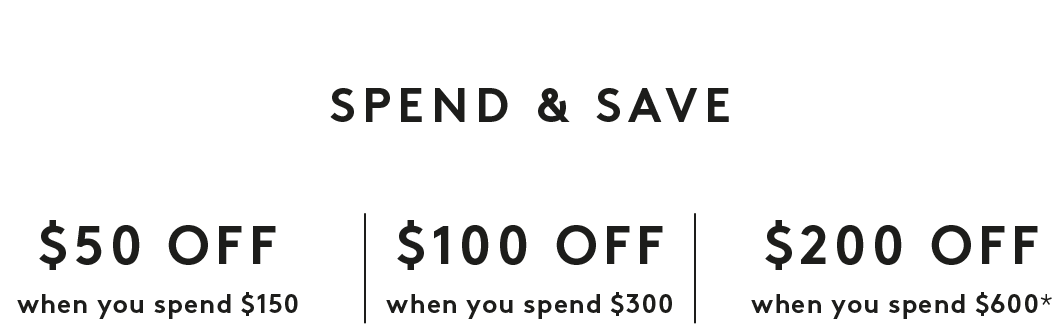 Spend and Save