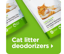 Cat litter and deodorizers >