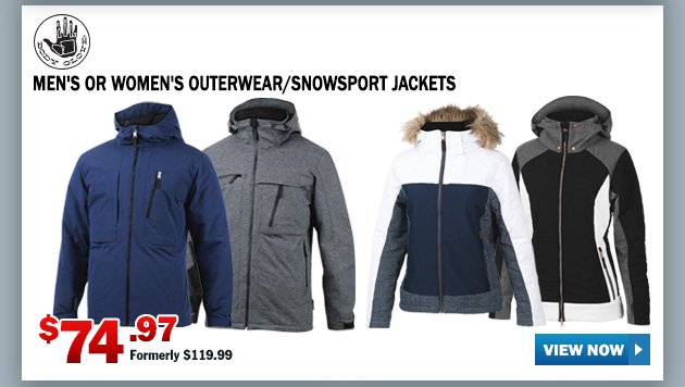 BODY GLOVE MEN'S OR WOMEN'S OUTERWEAR/SNOWSPORT JACKETS