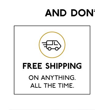 FREE SHIPPING