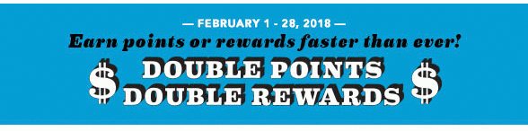 Double Points Double Rewards