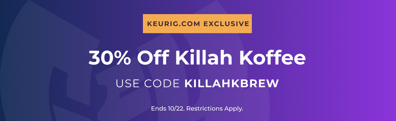 30% off Killah Koffee with code KILLAHBREW