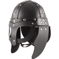 Leather Viking Helmet