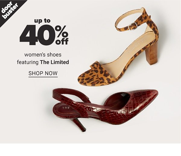 Up to 40% Off Women's Heels feat. The Limited - Shop Now