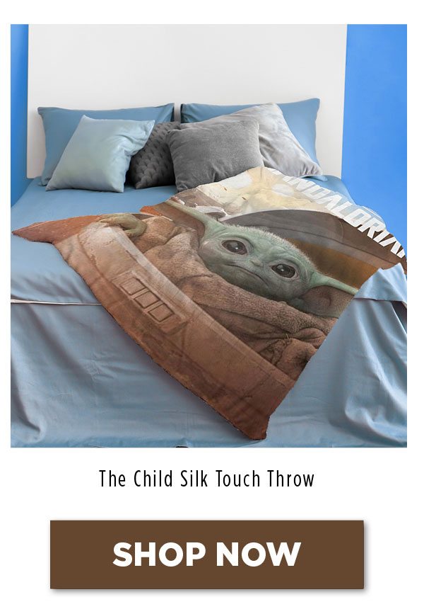 The Child - Silk Thouch Throw Blanket