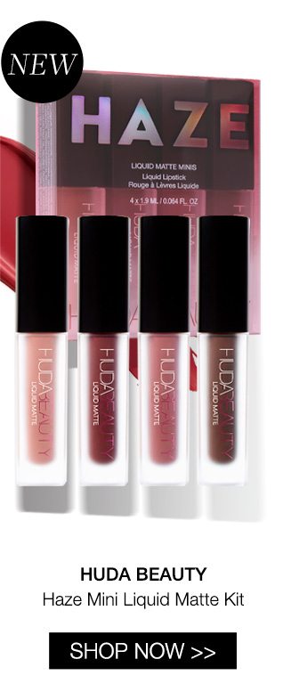 HUDA Beauty Haze Mini Liquid Matte Kit 