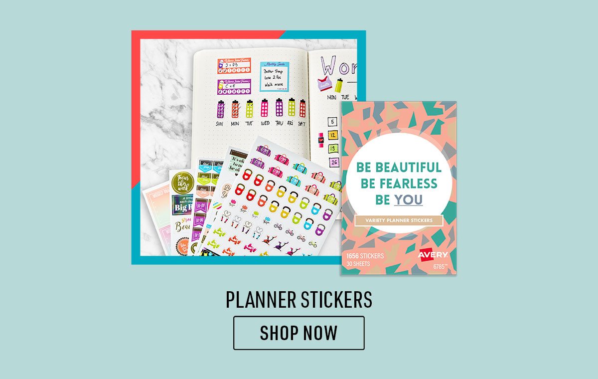 • Shop Planner Stickers