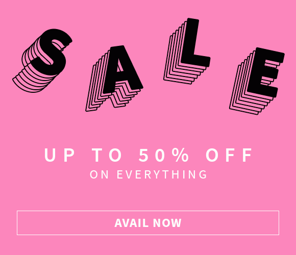 Sale: Up to 50% Off on Everything. Shop!