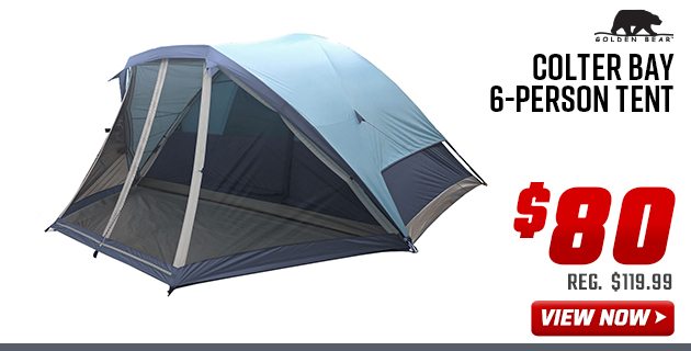 Golden Bear Colter Bay 6-Person Tent