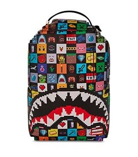 Sprayground Minecraft Checks Dlx Backpack