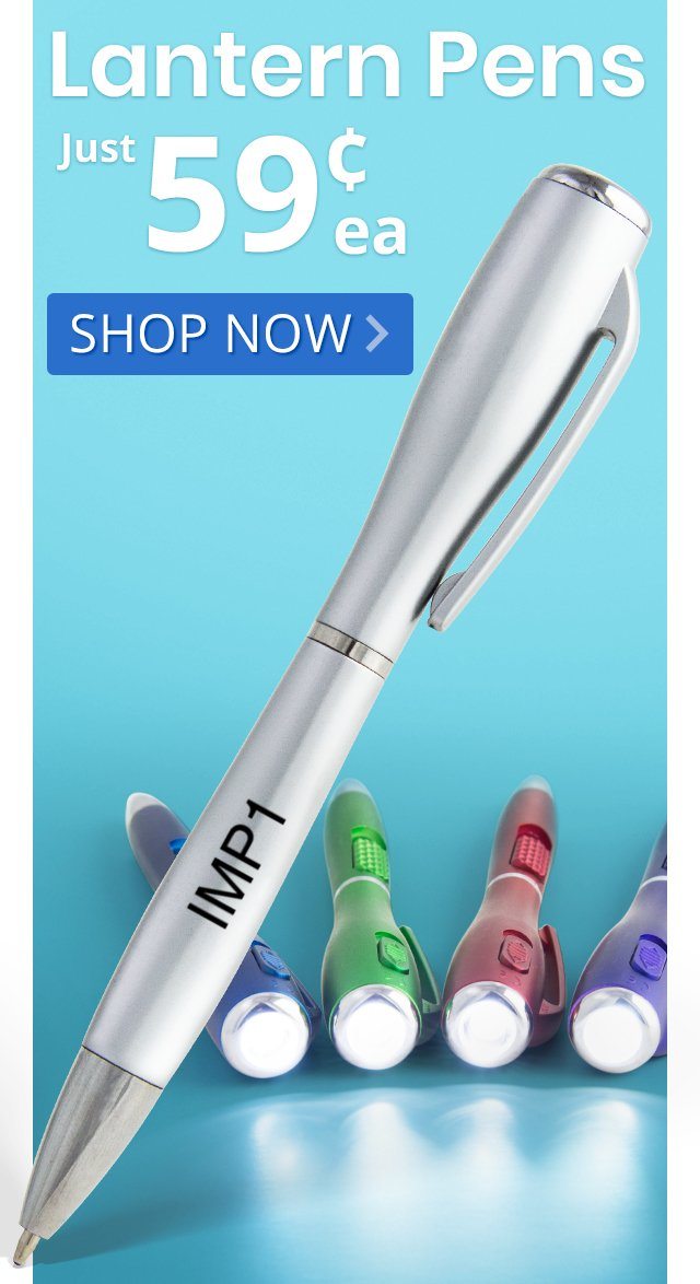 Lantern Pens for only 59¢ each!