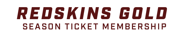 REDSKINS GOLD SEASON TICKET MEMBERSHIP PROGRAM