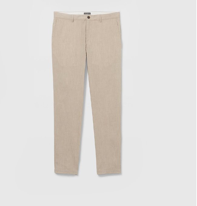 Linen Connor Stretch Chino