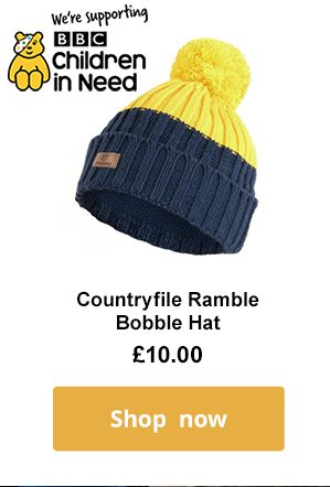 BBC Children in Need Countryfile Ramble Bobble Hat Â£10.00