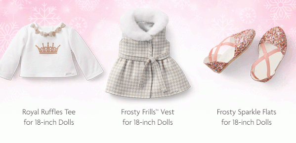 Frosty Frills™ collection