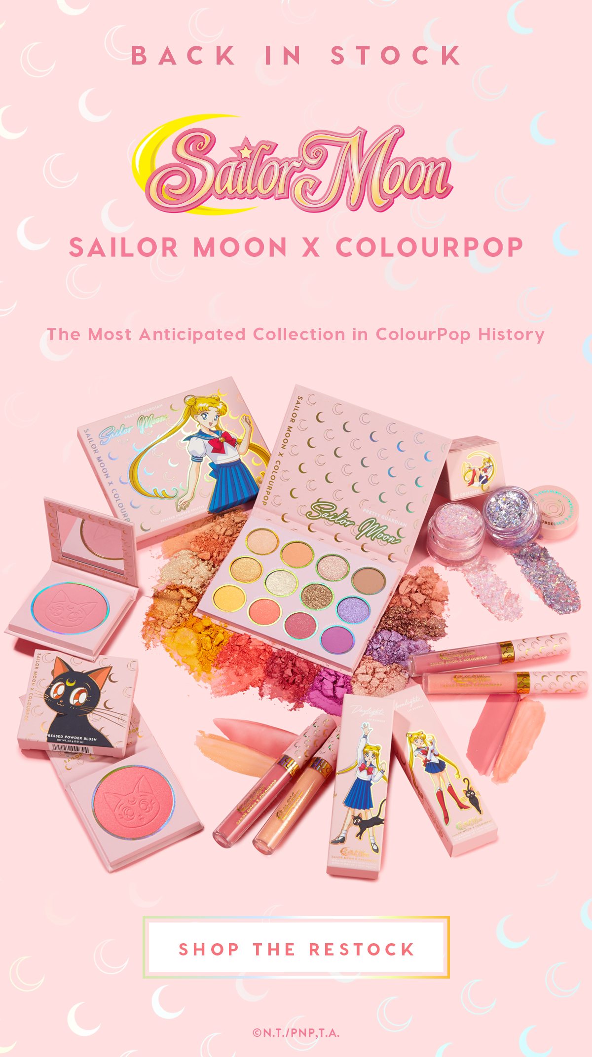 The Sailor Moon x ColourPop Collection Is in Stock and on Sale