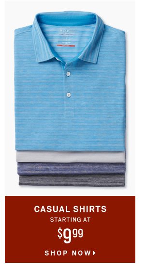 Casual Shirts Starting at $9.99 - Shop Now