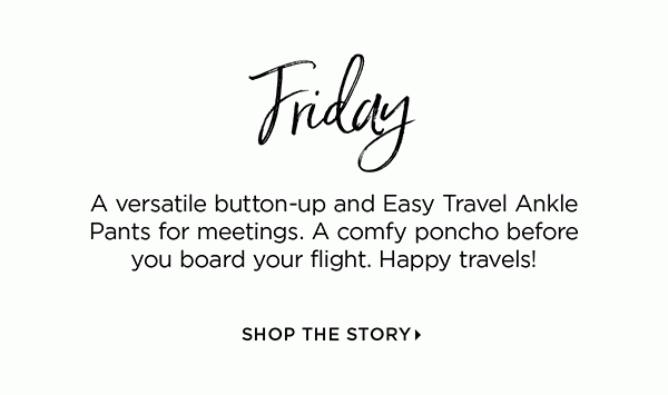 Shop The Easy Travel Suiting Story