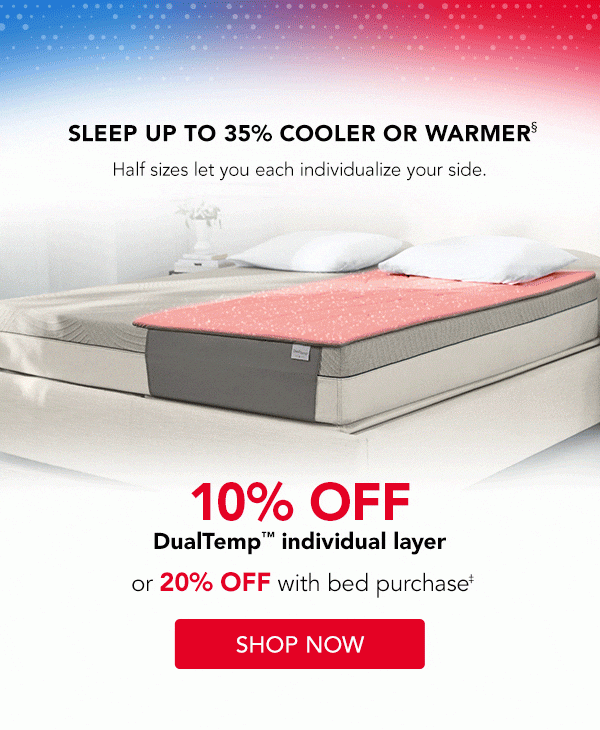 save on dual temp layer | Shop now