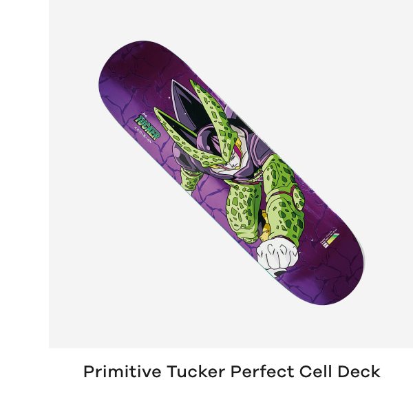 Primitive Tucker Perfect Cell Deck Skateboard Deck