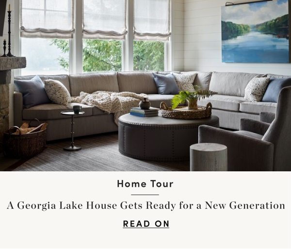 A Georgia Lake House Gets Ready for a New Generation