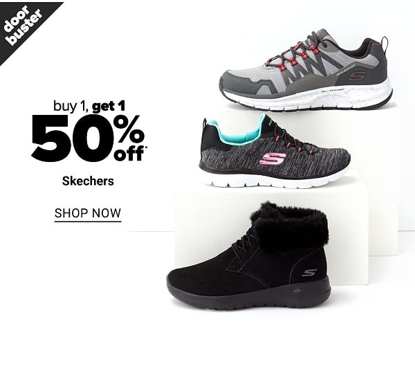 Buy 1 Get 1 50% Off Skechers - Shop Now