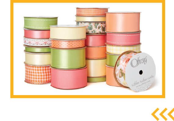 Image of Offray Basic By-the-Spool Ribbon. Buy online pickup in-store.