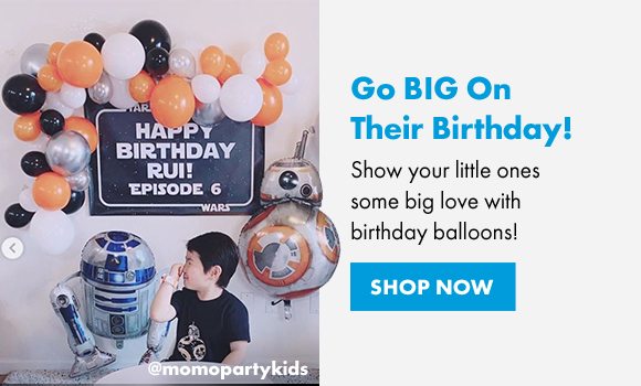 Go BIG On Their Birthday | Show your little ones some big love with birthday balloons! | SHOP NOW