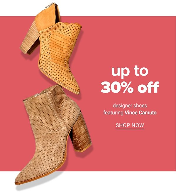 Up to 30% Off Designer Shoes feat. Vince Camuto - Shop Now