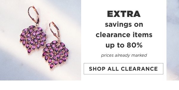 Shop all clearance with EXTRA savings up to 80% off!