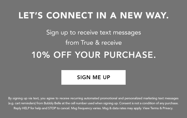 Sign Up For SMS And Save 10%