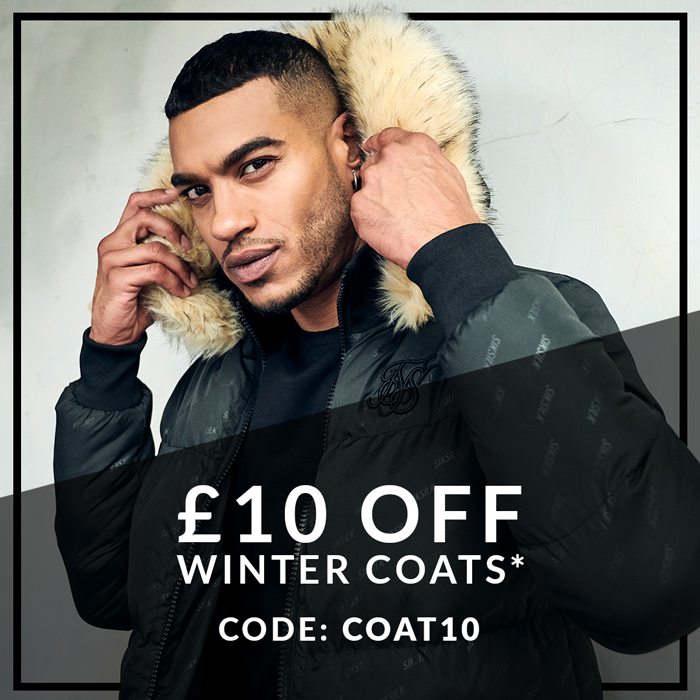 £10 Off Winter Coats* - Code COAT10